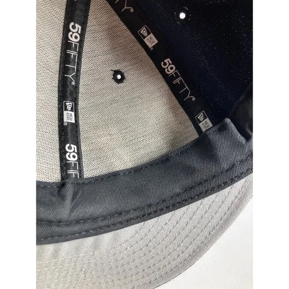 Cleveland Cavaliers Cap Hat Adult 7 1/2 Blue Wool Fitted NBA Basketball Cavs - Picture 12 of 16